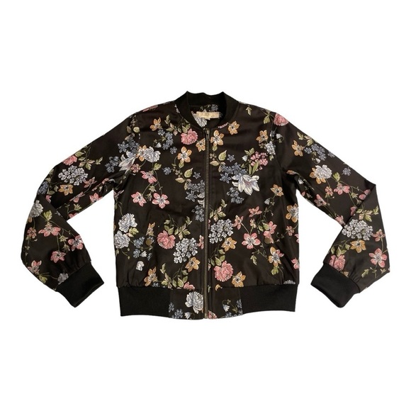 Hippie Rose Lightweight Floral Jacket Size XS - Picture 5 of 10